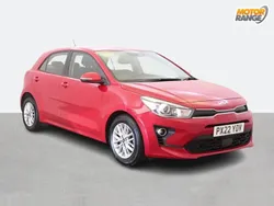 Red Used 2022 Kia Rio 2 Hatchback | £13,295 (Fair price)