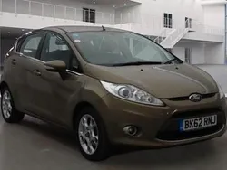 Brown Used 2012 Ford Fiesta Zetec Hatchback | £4,999 (A bit pricey)