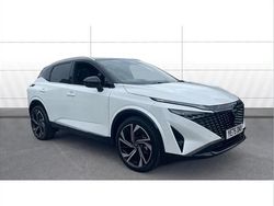 White New 2025 Nissan Qashqai Tekna+ SUV | £32,681