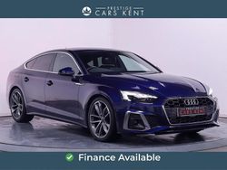 Blue Used 2023 Audi A5 Sportback S-Line Hatchback | £25,705 (Good price)