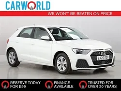 White Used 2020 Audi A1 Sportback Design Hatchback | £16,400 (Good price)