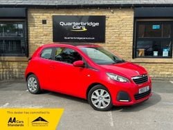 Red Used 2015 Peugeot 108 Active Hatchback | £4,650 (A bit pricey)