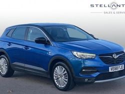 Blue Used 2019 Vauxhall Grandland X Sport SUV | £9,817 (Fair price)