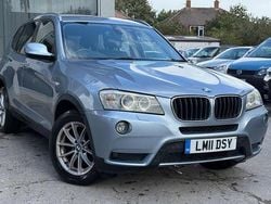 Blue Used 2011 BMW X3 Impressive SUV | £5,995 (Fair price)