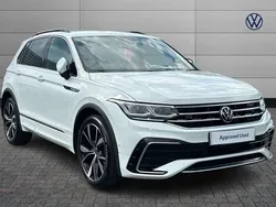 White Used 2023 VW Tiguan R-line SUV | £27,897 (Fair price)