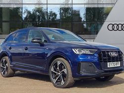 Blue Used 2020 Audi Q7 Black Edition SUV | £39,990 (Fair price)