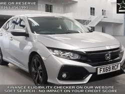Silver Used 2019 Honda Civic SR Hatchback | £13,790 (Fair price)