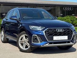 Blue Used 2025 Audi Q5 S-Line SUV | £38,980 (Fair price)
