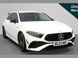 White New 2025 Mercedes A35 AMG Edition Hatchback | £37,822 (Fair price)
