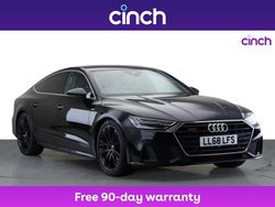 Black Used 2018 Audi A7 S-Line Hatchback | £24,499 (Expensive)
