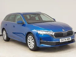 Blue Used 2024 Skoda Octavia SE L Estate | £27,498 (Expensive)