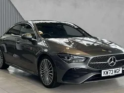 Grey Used 2023 Mercedes CLA200 AMG Line Premium Coupe | £27,490 (Fair price)