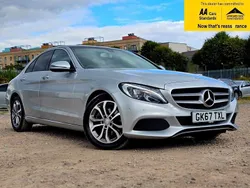 Silver Used 2017 Mercedes C220 Sedan | £11,988 (Good price)