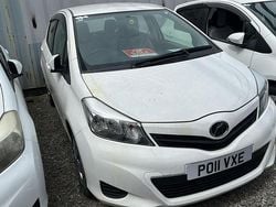 White Used 2025 Toyota Vitz Hatchback | £2,990 (Good price)