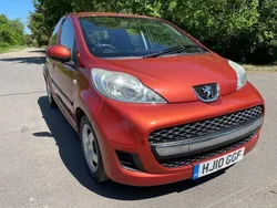 Orange Used 2010 Peugeot 107 Hatchback | £2,275 (Fair price)
