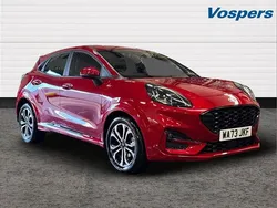 Red Used 2024 Ford Puma Gen-E ST-Line SUV | £17,700 (Fair price)