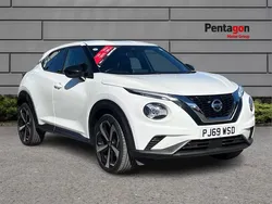 White Used 2019 Nissan Juke Tekna SUV | £11,950 (Fair price)