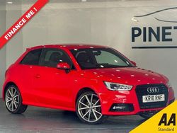 Red Used 2018 Audi A1 Black Edition Hatchback | £11,599 (Fair price)