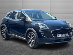 Agate black Used 2023 Ford Puma Titanium Hatchback | £18,350 (Good price)