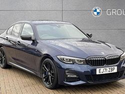 Blue Used 2022 BMW 330 M Sport Sedan | £27,998 (Fair price)