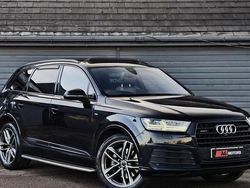 Black Used 2017 Audi Q7 S-Line SUV | £25,689 (Expensive)