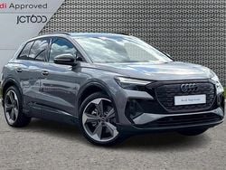 Grey Used 2025 Audi Q4 e-tron Black Edition SUV | £38,491 (Good price)