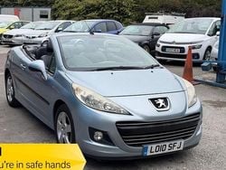 Blue Used 2010 Peugeot 207 CC Sport Cabriolet | £2,489 (Fair price)