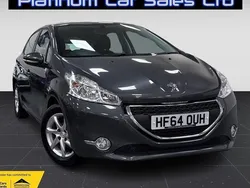Grey Used 2014 Peugeot 208 Active Hatchback | £4,495 (Fair price)
