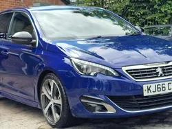 Blue Used 2017 Peugeot 308 GT-line Hatchback | £7,495 (Fair price)