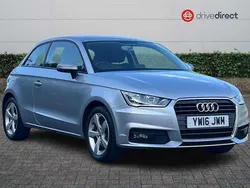 Metallic floret silver Used 2016 Audi A1 Sport Hatchback | £9,999 (Fair price)