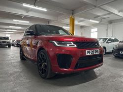 Red Used 2020 Land Rover Range Rover Sport HSE Dynamic SUV | £28,500