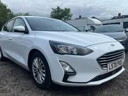Blue Used 2019 Ford Focus Titanium Hatchback | £8,495 (Fair price)