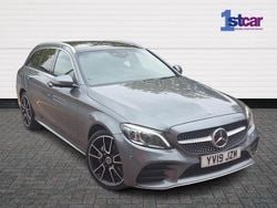 Grey Used 2019 Mercedes C220 AMG Line Premium Plus Hatchback | £18,789 (Fair price)