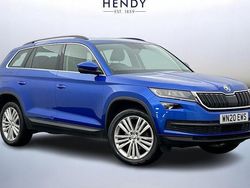 Race blue metallic Used 2020 Skoda Kodiaq SE L SUV | £18,299 (Fair price)