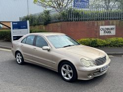 Silver Used 2004 Mercedes C220 Avantgarde Sedan | £1,095 (Fair price)