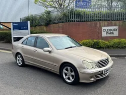 Silver Used 2004 Mercedes C220 Avantgarde Sedan | £1,095 (Fair price)