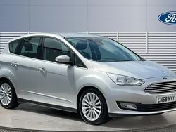 Silver Used 2018 Ford C-MAX Titanium MPV | £8,244 (Fair price)