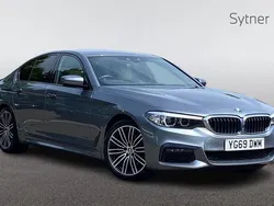 Blue Used 2019 BMW 520 M Sport | £23,750 (A bit pricey)
