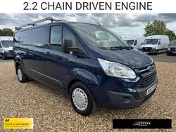 Blue Used 2013 Ford Transit Custom Trend Van | £7,450 (Fair price)