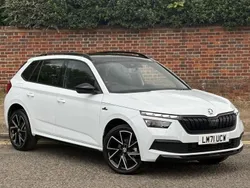 White Used 2021 Skoda Kamiq Monte Carlo SUV | £17,249 (A bit pricey)