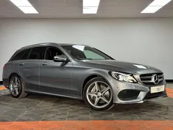 Silver Used 2014 Mercedes C250 AMG line Estate | £13,430 (Expensive)