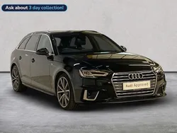 Black Used 2019 Audi A4 S-Line Estate | £20,358 (Fair price)