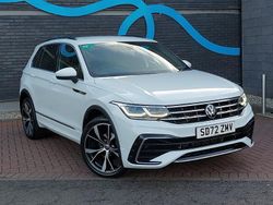 White Used 2022 VW Tiguan R-line SUV | £27,998 (Fair price)