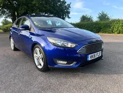 Blue Used 2016 Ford Focus Titanium Hatchback | £3,995 (Fair price)