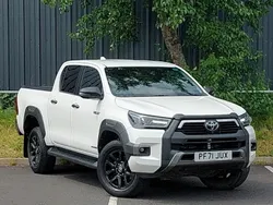 White Used 2022 Toyota HiLux Pickup | £31,998 (Fair price)
