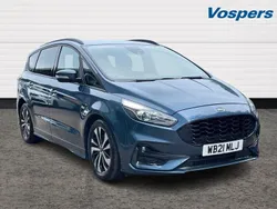 Blue Used 2021 Ford S-MAX ST-Line MPV | £25,450 (Fair price)