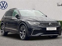 Black Used 2021 VW Tiguan R-line SUV | £25,200 (Fair price)