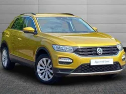 Yellow Used 2018 VW T-Roc SE SUV | £11,795 (Fair price)