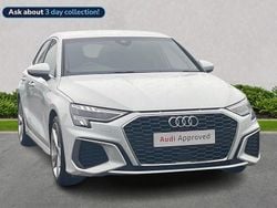 White Used 2022 Audi A3 S-Line Hatchback | £20,049 (Good price)