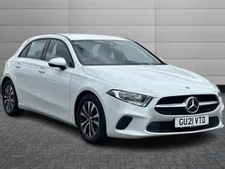 White Used 2021 Mercedes A180 SE Hatchback | £16,779 (Good price)